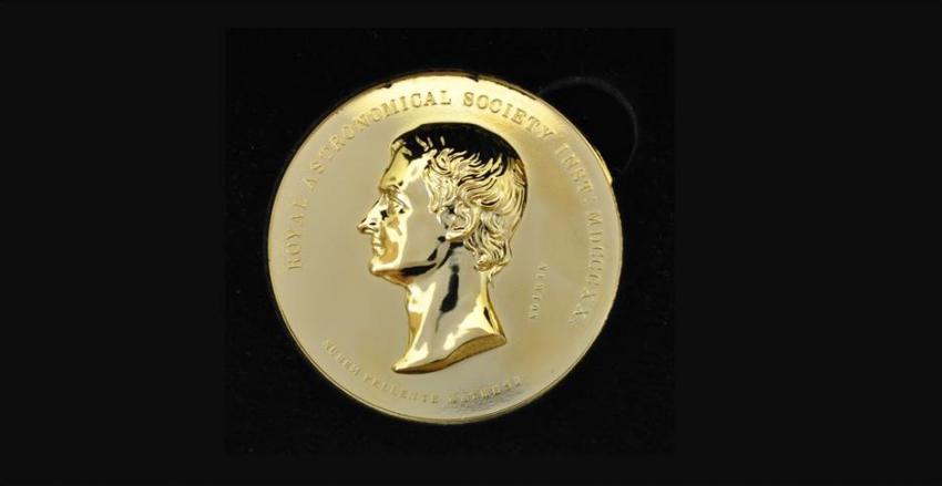 The Gold Medal of the Royal Astronomical Society.