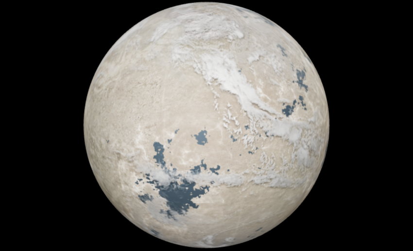 A 3D model of the exoplanet Proxima Centauri b