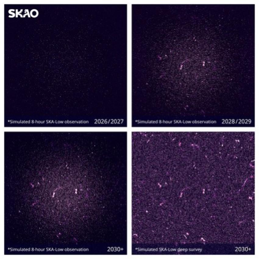 Low simulation comparison collage 