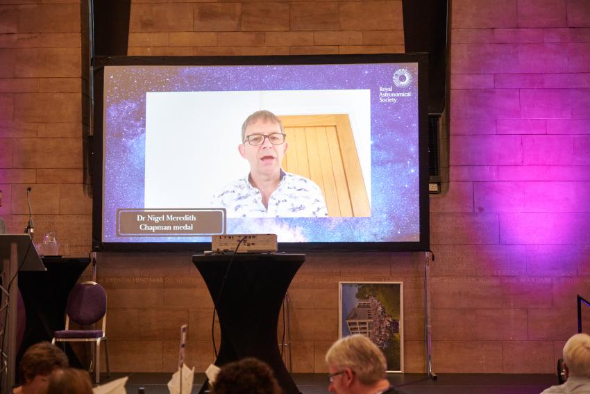 Dr Nigel Meredith, of the British Antarctic Survey.