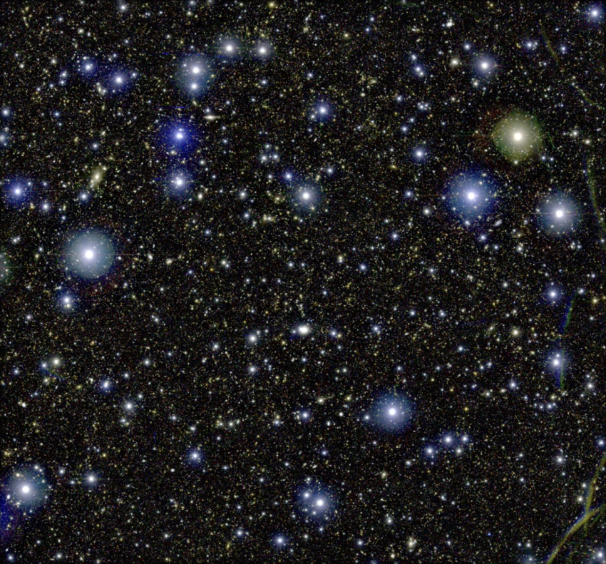 The region of sky studied in the DEVILS survey.