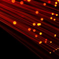 Fibre optic cable.